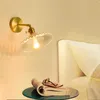 Lamp Moden Brass Glass Wall Lamp Bathroom Mirror Beside American Wall Light SconceLight luxury lighting 210724