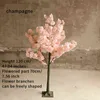 Artificial Cherry TreeSimulation Plant Fake Flower Tree Living Room el Wedding Decoration Home Furnishing Cherry Tree 211108