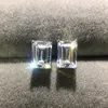 Radiant Cut 2ct Diamond Stud Earring 100% Real 925 sterling silver Jewelry Promise Engagement Wedding Earrings for Women Bridal