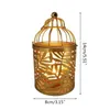 Candle Holders Hanging Holder Birdcage Metal Vintage Lantern Tealight Centerpieces Candlestick For Table Wedding Party