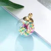 10 sztuk / paczka 15mm Bling Heart Star Crystal Glass Glass Charms Wisiorek Fit Bransoletka Naszyjnik Włosów Biżuteria Akcesoria DIY Craft