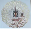 3D Akrilik Ayna Duvar Saatleri Saatler Kaligrafi Sanat Karakterleri Kapalı Duvarlar Çıkartmalar Dekoratif Oturma Odası