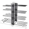 Kitchen Organizer Pot Lid Rack Creative Multi-layer Folding Sitting Pot Lid Rack Shelf Pan Cover Stand Kitchen Accessories