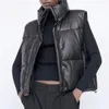 womens black vest jacket