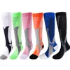 Marathon-Kompressionssocken, Krampfadern-Socken, Laufen, Fußball, Fußball, Oberschenkel, langer Schlauch, Unisex, Outdoor-Sport, Stillstrümpfe für Männer und Frauen