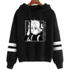 Harajuku Hunter X Hunter Hoodies Men Women Long Sleeve Sweatshirt Killua Anime Manga Black Hoodies Tops Clothes Y0319