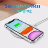 Hybrid Slim TPU Acrylique Dur Antichoc Cas Clair Transparent Téléphone Portable Cas pour Iphone 12 MIni 11 Pro max Xs Xr 7 8 Plus Samsung S21 Ultra S20 Note 20