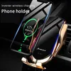 Caricabatterie wireless per auto da 10 W R2 ricarica rapida Qi auto clampg Supporto per smartphone all'ingrosso della fabbrica del prodotto