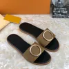 Paris Women Sandals Summer Slipper Girls Beach Slides Top Quality Sexy Slippers Metal Logo With Box XX-0027
