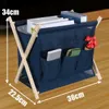 X-Large Laundry Basket Collapsible Desk Storage Rack Hamper Bedroom Dirty Clothes Organizer Magazine Holder 210609