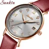SUNKTA Fashion Ladies Watches Top Brand Luxury Female Clock Creative Design Women Watches Waterproof Watch reloj mujer 210517