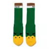женские зеленые носки
