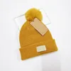 Winter Baby Hüte Kinder hohe Qualität Reisen Junge Mädchen Mode Mützen Skullies Chapeu Caps Kind Baumwolle Ski Mütze Mädchen rosa Hut Anzug für 1-12t 5 Farben NEUES JAHR Weihnachten