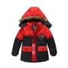 Veste d'hiver pour enfants garçons à capuche coton porter manteau chaud de neige pour bébé garçon 3 - 6 ans enfants pardessus vêtements 210916