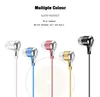 Universal 3.5mm In-Ear 1.2m Sport Headset Wired Control Bass Earphones Hörlurar för Xiaomi Smartphone med MIC X15
