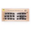 Meisjes Professionele Make-up Single Cluster Eyelashes Graft False Eye Washes Segmented Gemengde Lash