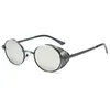 Europejski i amerykański modny okulary przeciwsłoneczne 2021 Spersonalizowane okrągłe okulary przeciwsłoneczne Mężczyźni Kobiety Marka Projekt UV400 Wysokiej jakości z pudełkiem