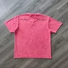 Camiseta de tela pesada Cavempt para mujer, camisetas viejas lavadas, ropa para hombre