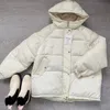 Mulheres para baixo parkas jaqueta de inverno mulheres quente de algodão com capuz feminino casual solto outwear coreano algodão acolchoado casaco