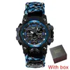 Shiyunme horloges voor mannen 50m Waterdichte klok alarm reloj Hombre 1509p dual display polshorloge quartz militaire horloge sport nieuwe G1022