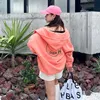 Women's Hoodies & Sweatshirts Hip Hop Zip Up Women Oversized Jacket Coats Harajuku Sweet Girl Streetwear Kawaii Clothes For Teens Korean Fas