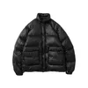 Inverno moda masculina impermeável parkas casual jaquetas de neve juventude engrossado algodão-acolchoado roupas soltas quentes trench coats 210524