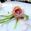Decoratieve bloemen kransen bruiloft auto decoratie bloem pull boog linten gift verjaardagsfeestje levert thuis DIY