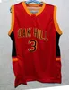 heren BRANDON JENNINGS #3 OAK HILL HIGH SCHOOL Basketbal Jersey Demonen Retro Custom Throwback Fan Sport Jersey Kleding