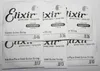 3 Sets Elixir electric Guitar Strings Nanoweb ultra thin coating 12002 12052 with anti-rust plain steels guitar-strings