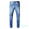 2021 Hochwertige Designer-Herren-Jeans, Motorrad-Löcher, luxuriöse Denim-Männermode, Streetwear, Herrenbekleidung, Designer-Hosen