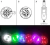 Fournitures de fête LED bouteille autocollants sous-verres lumière 4LED 3M autocollant clignotant LED lumières pour barre de vacances usage domestique SN2915