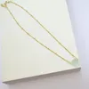 18-Zoll-Gold-Plattierungskette Rohe Kristall-Stein-Anhänger-Halskette grob Schnitt Naturstein handgefertigte Halskette