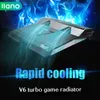 LLANO 2 USB Ports Two Fan Base Notebook Cooler Stand support 15.6/17.3 Inch Laptop Cooling Pad Accessories