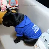 Designer Pet Kleding Sweater Hondenkleding Vier seizoenen Middelgrote en grote honden Hoodie The Doggy Face Labrador Franse Bulldog Jas Kleding 20 Kleur Groothandel 6XL A146