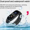 WatchPart Smart Watch для женщин Человек Bluetooth IP67 M5 Водонепроницаемый сердечный рисунок артериальное давление смарт-часы для мужчин здоровья браслет