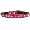 Cat Collars & Leads Cheervivi Rhinestone Collar Cute Shining Diamond Puppy Baby Dog Leather Strap For Kitten Accessories