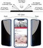 Custodie per telefoni magnetici per iPhone 12 Pro Max 11 XR XS 8 7 Plus Copertura completa Privacy Custodia in vetro temperato anti-spia izeso