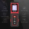 Teclaser Laser Meter Rangefinder 40m Linjal Trena Roulette Digital Tape Outdoor Home Ure Tool 210719