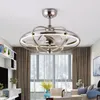 Ventilatori da soffitto Cooper Movement Chrome Creative Home Living Decorativo Paralume in acrilico Fan con luce