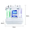 6in1 Hydrafacial Dermabrasion Machine Водяной кислородный струйный пилинг Глубокое очищение RF Лифтинг лица Холодный молоток Микродермабразия2243745