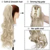Snoilite 1226inch مخلب مقطع على ذيل حصان امتداد ذيل حصان اصطناعي الشعر للنساء Pony Tail Hairpiece H0917018059