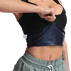 Sweat Women Women Working Workout Sauna Débardeur Shapewear pour perte de poids Effet Sauna Hot Slims Fitness Gilets Body Shaper 210402