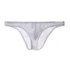 Underpants 2021 Sexy Men's Briefs Bikini Underwear U Pouch Ultra-thin Transparent Ice Silk Panties Large Size Low Waist Shorts Cueca