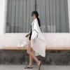 Kadın Ceketleri 2022 Bohem Yaz Plaj Kıyafeti Uzun Kimono Hırka Şifon Tunik Kadın Üstleri Bluz Gömlek Femme Giyim Sarong Plage X120