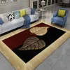 Moderne 3D-printen tapijten voor woonkamer slaapkamer tapijt kindercrawl matten zachte flanel geheugen schuim meisje speeltekens 210626