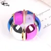 Guanlong Vintage Resin Mains широкий браслет браслетов регулируемый для женщин мода ювелирные изделия растягивающиеся красочные акриловые подвески браслеты q0719