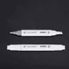 0# Markers Colorless Blender Doub Head Sketch brush pen Art Marker Set For Animation Manga Design Painting Supplies 211104