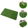 artificial green carpet