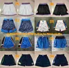 2021 Team Basket Korta Mesh City Version Sommar Sport Shorts Hip Pop Pant med svart Mandarin Duck Mens Stitched Fitness Andas