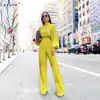 Спортивные узкие комбинации TRAF Romapers Womens Jumpsuit Летние брюки Клубные наряды тела Одежда Dungarees Streetwear 8314 210712